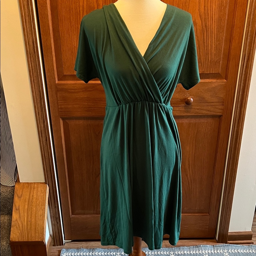 Green Maternity Dress